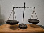 Houten weegschaal Vintage, Antiek en Kunst, Curiosa en Brocante, Ophalen of Verzenden