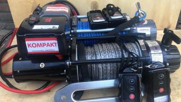 12 volt 5,9 ton lier met dyneema  10mm x25m KOMPAKT runva beschikbaar voor biedingen