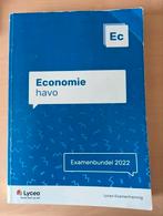 Examenbundel Havo Economie 2022, Lyceo, Economie, HAVO, Ophalen of Verzenden