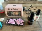 Pink Gellac set met 7 kleuren, Overige kleuren, Ophalen of Verzenden, Zo goed als nieuw, Handen en Nagels