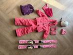 Ski pak / ski jas en broek 98/104 roze, Overige merken, Gebruikt, 100 tot 140 cm, Ophalen of Verzenden