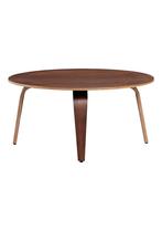 CTW Evans salon tafel gemaakt van Plywood, 50 tot 100 cm, Rond, Nieuw, Minder dan 50 cm