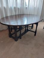 Engelse gateleg hangoor salontafel antiek look, Huis en Inrichting, Ophalen, 100 tot 150 cm, Antiek landelijk brocante oud, 50 tot 100 cm