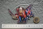 Iron Maiden erg  mooie shaped the Trooper patch 91, Verzenden, Nieuw, Kleding