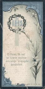 Verhoeven 1903 Oisterwijk 1924 St. Oedenrode, Verzamelen, Bidprentjes en Rouwkaarten, Bidprentje, Ophalen of Verzenden