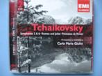 Tchaikofsky, symphoniën 2 & 6 e.a. Giulini, Ophalen of Verzenden, Romantiek, Gebruikt, Orkest of Ballet