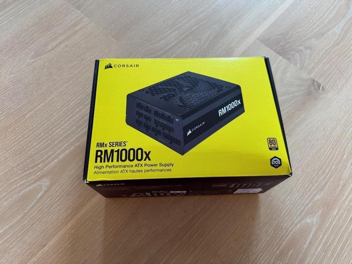 Corsair RM1000x 80 plus GOLD, Computers en Software, Interne voedingen, Nieuw, Ophalen of Verzenden