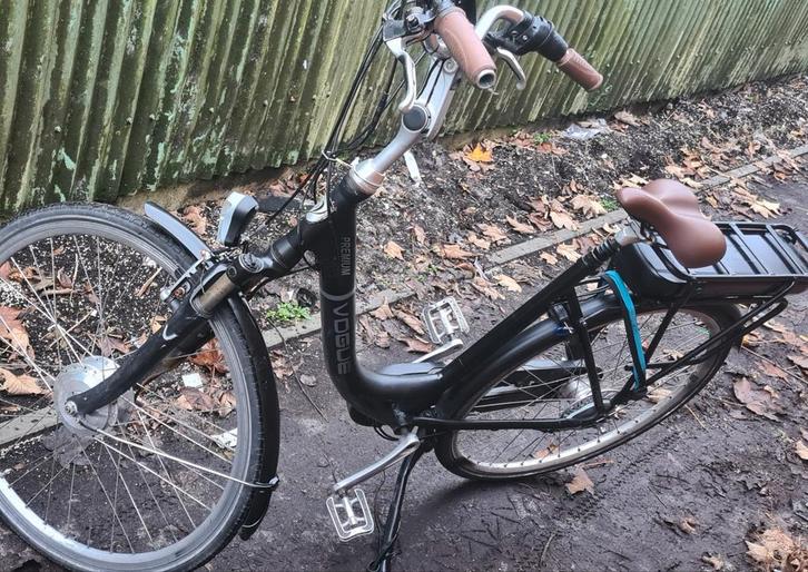 Vogue Damesfiets Elektrisch - Goede Staat, Fietsen en Brommers, Elektrische fietsen, Gebruikt, Overige merken, 55 tot 59 cm, 50 km per accu of meer