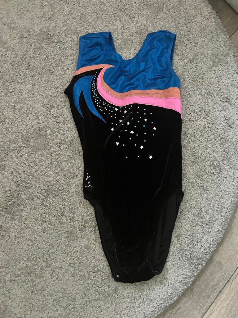 Turnpakjes van oa Agiva, Milano en Moreau, Sport en Fitness, Turnen, Zwart, Ophalen of Verzenden, Zo goed als nieuw, Turnpak(je)