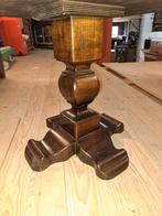 Massief houten bijzettafel - Stevig en uniek!, Huis en Inrichting, Tafels | Bijzettafels, 45 tot 60 cm, Minder dan 55 cm, Gebruikt