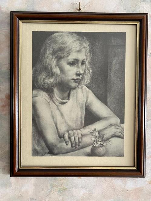 Aart   van   Dobbenburgh  .   1899 - 1988, Antiek en Kunst, Kunst | Litho's en Zeefdrukken, Ophalen of Verzenden