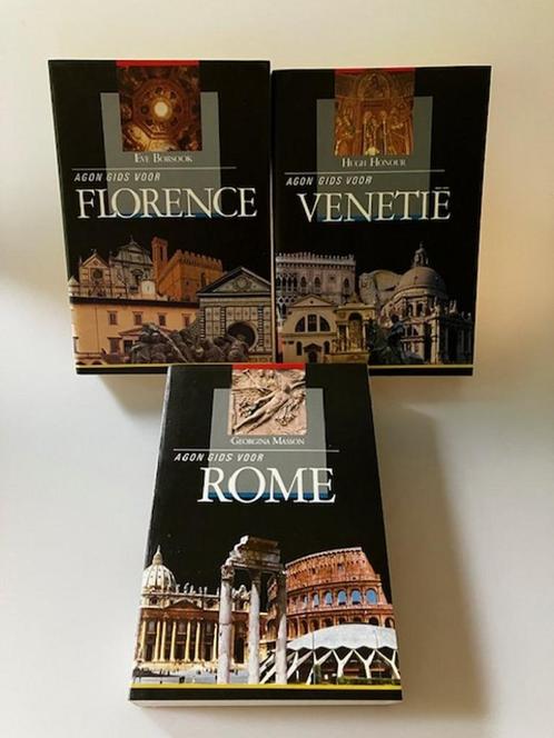 Rome, Florence, Venetie - Agon gidsen, Boeken, Reisgidsen, Zo goed als nieuw, Reisgids of -boek, Europa, Overige merken, Ophalen of Verzenden
