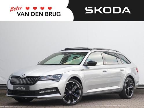 Skoda Superb Combi 1.4 TSI iV Sportline Business | Trekhaak, Auto's, Skoda, Bedrijf, Te koop, Superb, ABS, Achteruitrijcamera