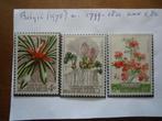 Flora bloemen België 1975, mi. 1799-1801 postfris, Ophalen of Verzenden, Postfris, Dier of Natuur