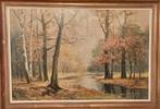 Robert Wood schilderij Lithografie 53 in prachtige lijst, Antiek en Kunst, Ophalen