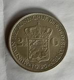 Wilhelmina rijksdaalder 1943, Postzegels en Munten, Munten | Nederland, Ophalen of Verzenden, Koningin Wilhelmina, 2½ gulden