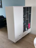 Kast wit met vakken en lades, Huis en Inrichting, Ophalen, 25 tot 50 cm, 100 tot 150 cm