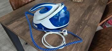 Philips stroomstrijkijzer type GC8711 kleur blauw. beschikbaar voor biedingen