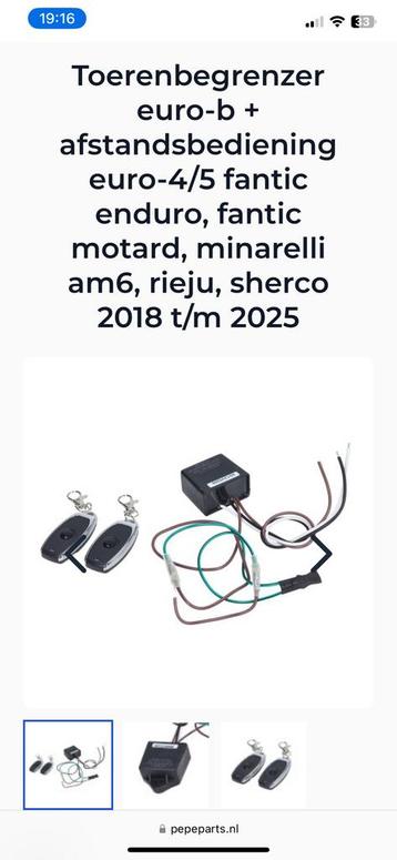BEGRENZER TOERENBEGRENZER NC UNIT beta rieju sherco venti beschikbaar voor biedingen