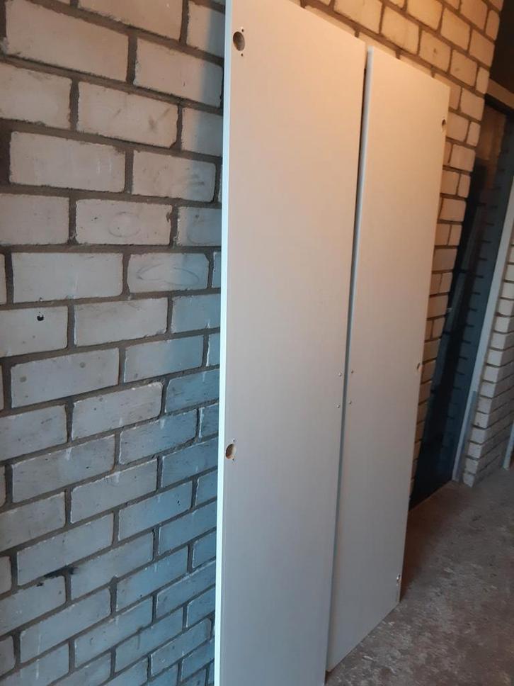 IKEA Forsand kastdeuren 50x195cm + handgrepen & scharnieren, Huis en Inrichting, Kasten | Kledingkasten, Zo goed als nieuw, 200 cm of meer