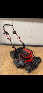 Einhell Accu Grasmaaier - Zo goed als nieuw!, Tuin en Terras, Grasmaaiers, Cirkelmaaier, Accu-grasmaaier, Mulchfunctie, Ophalen of Verzenden