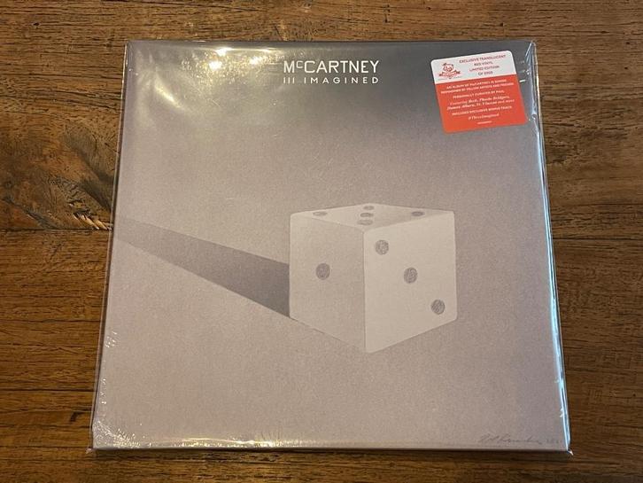 Paul McCartney - McCartney III Imagined - 2LP ROOD Vinyl, Cd's en Dvd's, Vinyl | Pop, Zo goed als nieuw, 2000 tot heden, 12 inch