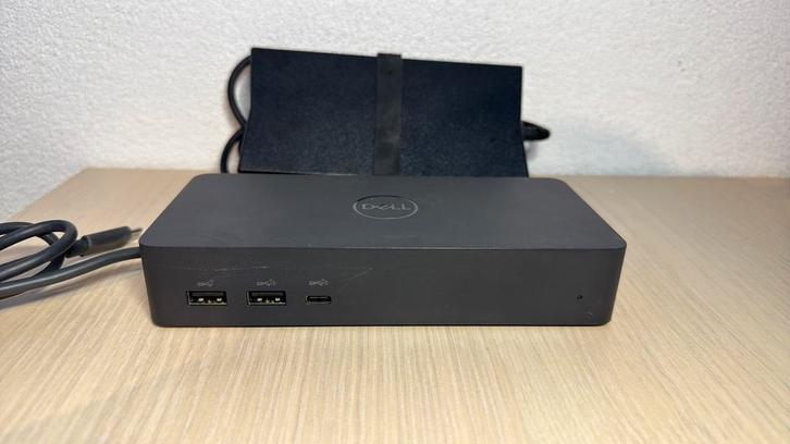 Dell UD22 Docking Station, Computers en Software, Dockingstations, Zo goed als nieuw, Docking station, Laptop, Tablet, Ophalen of Verzenden