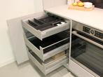 S-21 Moderne Keuken met Amerikaanse koelkast | Spoedverkoop, Ophalen, Nieuw, Enkelwandige keuken, Waldstraße 53-57, 33415 Verl, Duitsland