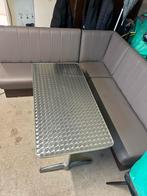 Amerikaanse hoek bank met tafel, Ophalen, Zo goed als nieuw, Bank