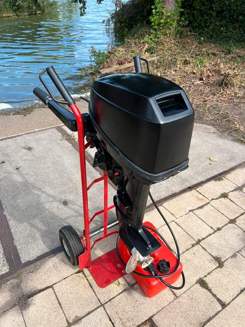 Nette Mercury 6 pk 2 takt kortstaart, Watersport en Boten, Buiten- en Binnenboordmotoren, Gebruikt, Benzine, Buitenboordmotor