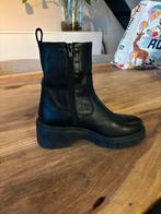 Unica Dames Enkellaarsjes - Zwart Maat 39, Ophalen of Verzenden, Zo goed als nieuw, Zwart, Lage of Enkellaarzen