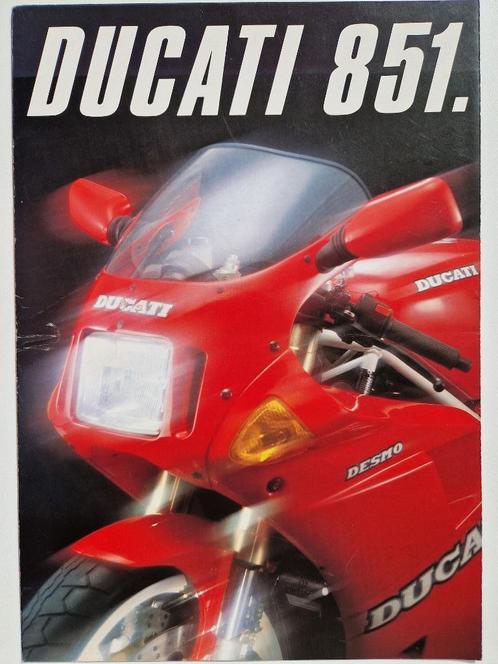 Ducati 851 - 888 , 600 -750 - 900SS folders, Motoren, Handleidingen en Instructieboekjes, Ducati, Ophalen of Verzenden