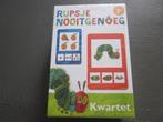 Kwartet rupsje nooit genoeg, Ophalen of Verzenden, Nieuw, Kwartet(ten)