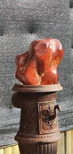 Prachtig Stoer en Sober Beeld/sculptuur van Jaspis 5,5 Kilo!, Ophalen of Verzenden, Mineraal