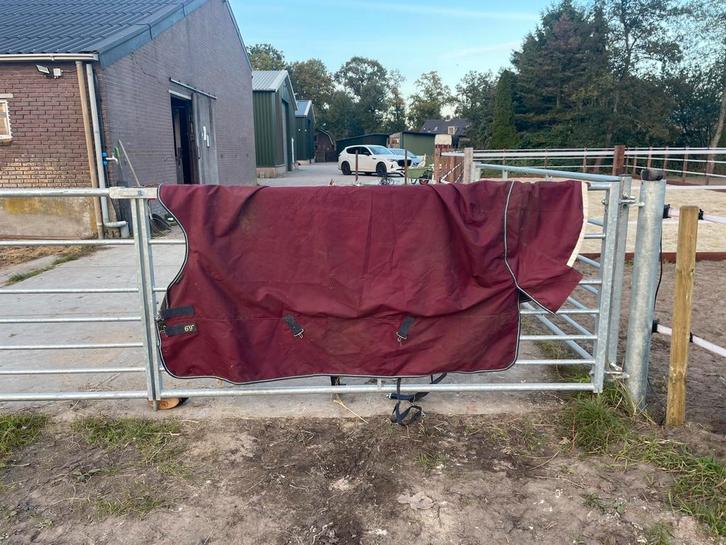 Equitheme 50gr deken maat 205 1200denier, Dieren en Toebehoren, Paarden en Pony's | Dekens en Dekjes, Zo goed als nieuw, Ophalen of Verzenden