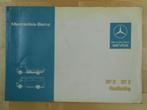 Mercedes 207D 307D Instructieboek 1980 Handleiding 207 307, Auto diversen, Handleidingen en Instructieboekjes, Ophalen