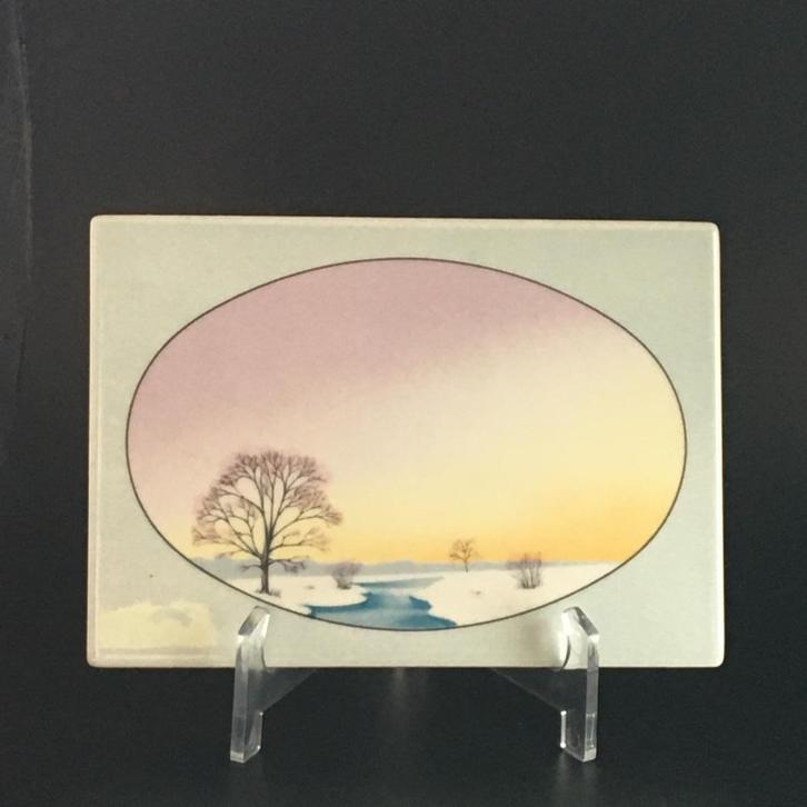 Vilbo porcelain kaarten, Antiek en Kunst, Antiek | Porselein, Ophalen of Verzenden