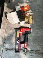 Haubold tacker incl veel nieten, Ophalen of Verzenden, Gebruikt