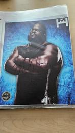 WWE AEW wrestling Mark Henry foto met handtekening, Nieuw, Tv, Foto of Kaart, Ophalen of Verzenden