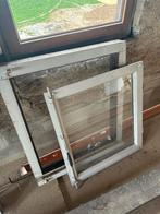 2x oud raam met klassieke espagnolet sluiting, 80 tot 120 cm, Gebruikt, Gevelraam of Ruit, Ophalen