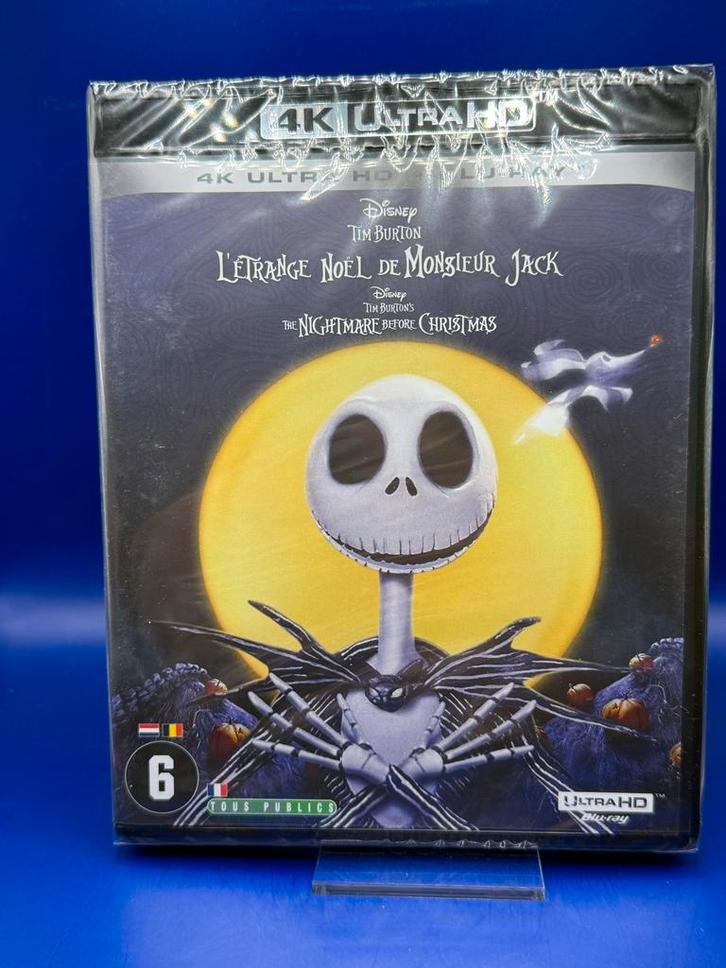 022. The Nightmare Before Christmas 4K UHD - Nieuw!, Cd's en Dvd's, Blu-ray, Nieuw in verpakking, Tekenfilms en Animatie, Verzenden