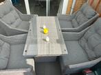 Tierra outdoor lounge en dining set, Ophalen, 4 zitplaatsen, Zo goed als nieuw, Loungeset