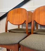 Set van 6 Korup Deens Design Massief Teak Stoelen, Ophalen, Hout, Bruin, Mid century retro deens scandinavisch