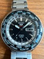 Seiko SRP127K1 Automatisch Wereldtijdhorloge Zeldzaam Model, Sieraden, Tassen en Uiterlijk, Horloges | Heren, Seiko, Gebruikt