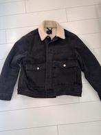 H&M jeans jas met teddy (Maat M), Ophalen of Verzenden, Zo goed als nieuw, Blauw