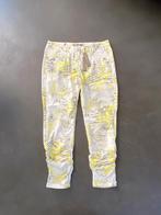 J267 Nieuw: Sandwich maat 42=L broek jeans geel/wit/grijs, Kleding | Dames, Broeken en Pantalons, Wit, Maat 42/44 (L), Nieuw, Ophalen of Verzenden