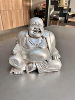 Zilveren boeddha (15 cm hoog), Ophalen of Verzenden, Zo goed als nieuw