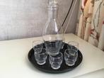 Likeurset  van Copier., Antiek en Kunst, Antiek | Glas en Kristal, Ophalen of Verzenden