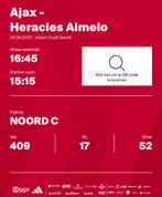 Ajax heracles kaarten te koop, Twee personen, April