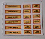 Long Vehicle (sticker), Ophalen of Verzenden, Nieuw, Bus of Vrachtwagen, Tekno